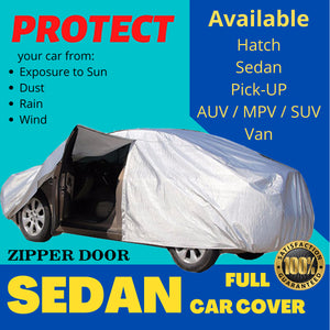 SUV SIZE COVER ,100%WATERPROOF,SUNPROOF,DUSTPROOF FULL SET COVER FREE CAR WAX & MICROFIBER CLOTH