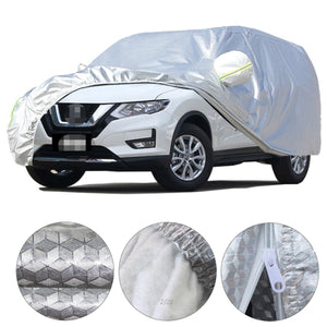 SUV SIZE COVER ,100%WATERPROOF,SUNPROOF,DUSTPROOF FULL SET COVER FREE CAR WAX & MICROFIBER CLOTH